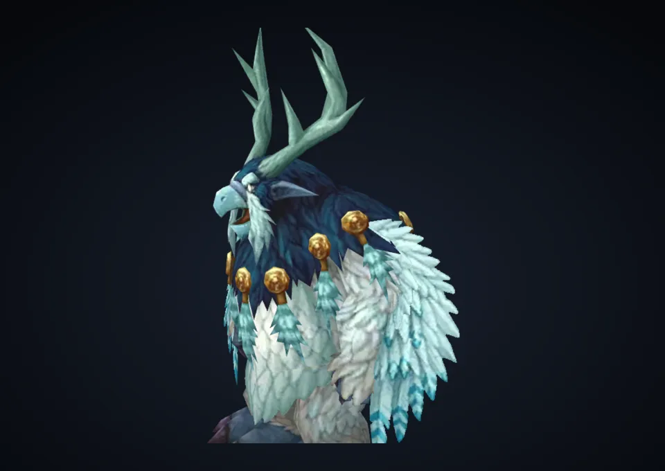 Forme de sélénien, Bleu