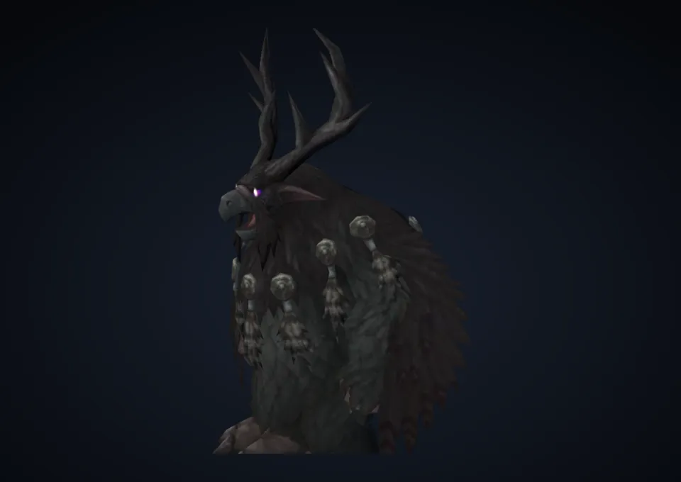 Forme de sélénien, Corbeau