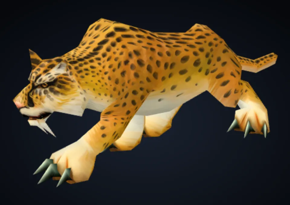 Forme de voyage, Guépard