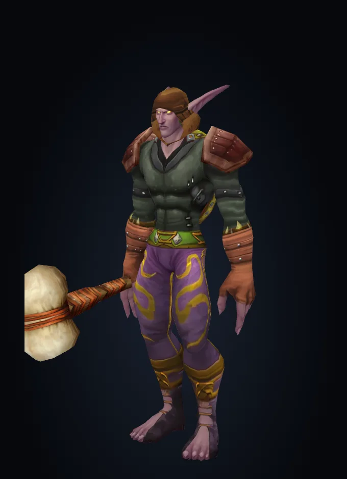Night Elf Druid in the best level 20 gear, Alliance