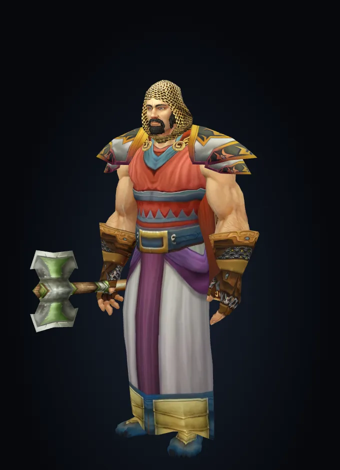 Human Paladin in the best level 20 gear, Alliance