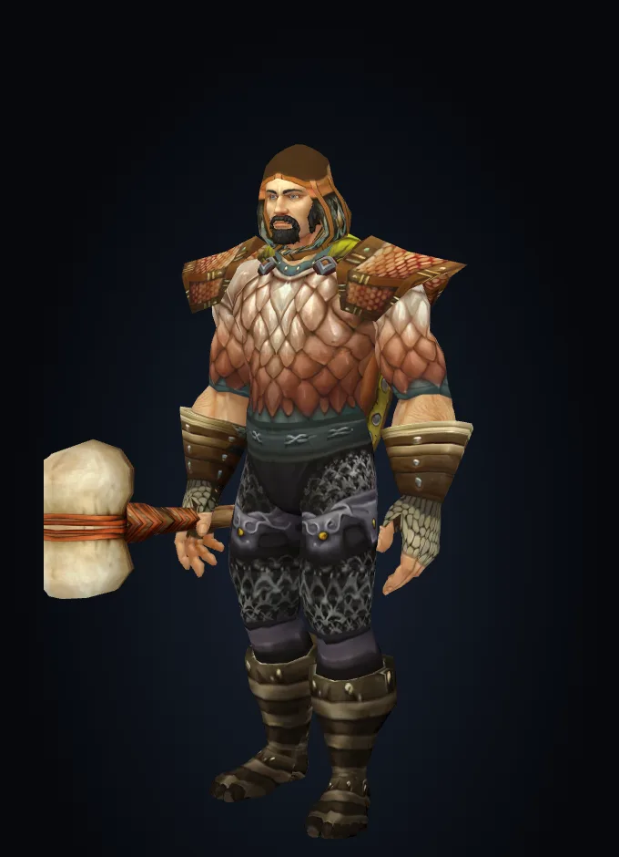 Guerrier Humain avec le meilleur stuff du niveau 20, Alliance