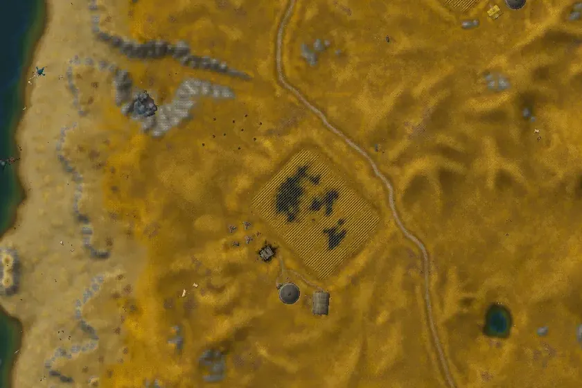 Westfall von oben, auf der Weltkarte